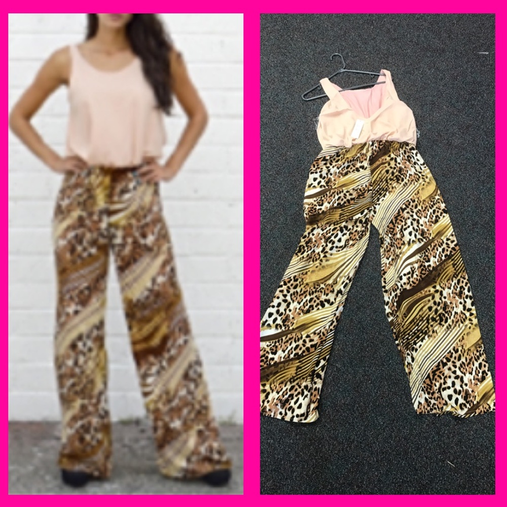 🔥💥Leopard print‎ jumpsuit💥🔥